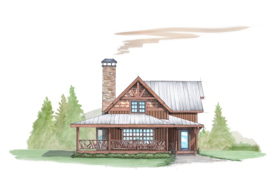 Quarter Horse Camp - Natural Element Homes